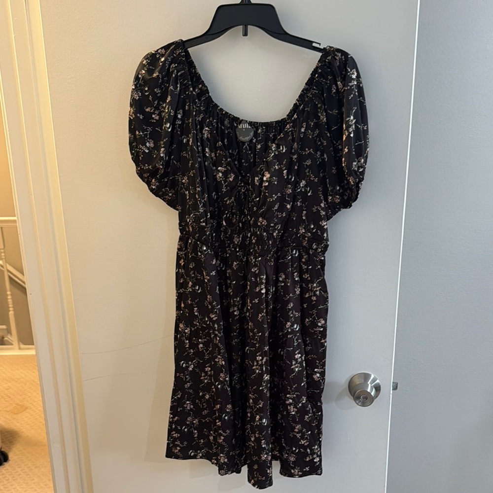 ARULA Black Mini Dress
